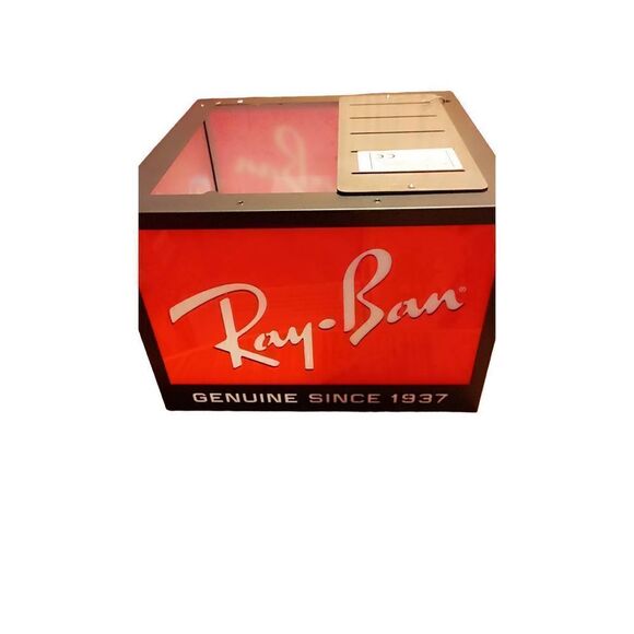 Ray Band tower topper display logo on on all sides. Frame steel fiberglass sign. - Picture 5 of 9